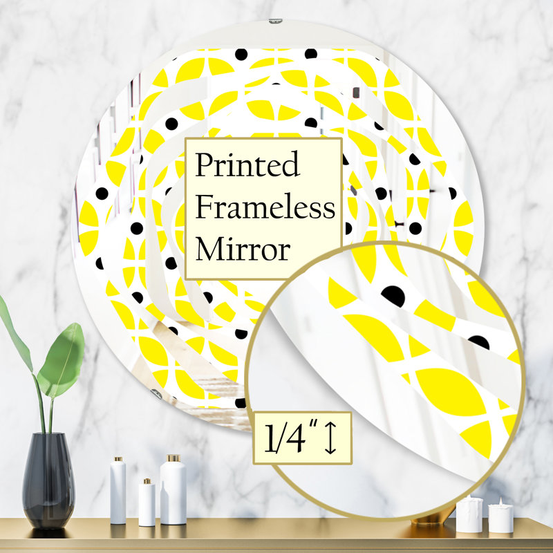Miroir mural Whirl, H 31,5 po x l po