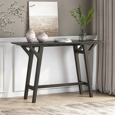 Console Whitten, table d'entrée, table de couloir avec cadre en bois Whitten