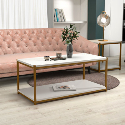 Table basse avec rangement Harless - Table de salon