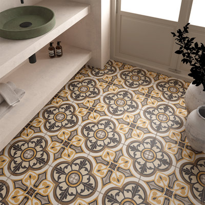 Carreau de porcelaine 8 "x 8" Seville Art