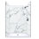 Bordure de panneau de douche en composite à trois parois l 60 po x H 80 po x P 36 po Polymarm - paroi arrière transparente 60 po