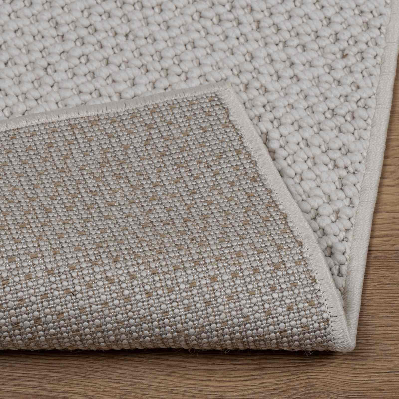 Modern Indoor Rug, Cream, Rectangle 120 x 170 cm
