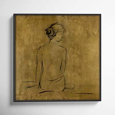 Golden Bather I by Sally Swatland - Painting Print