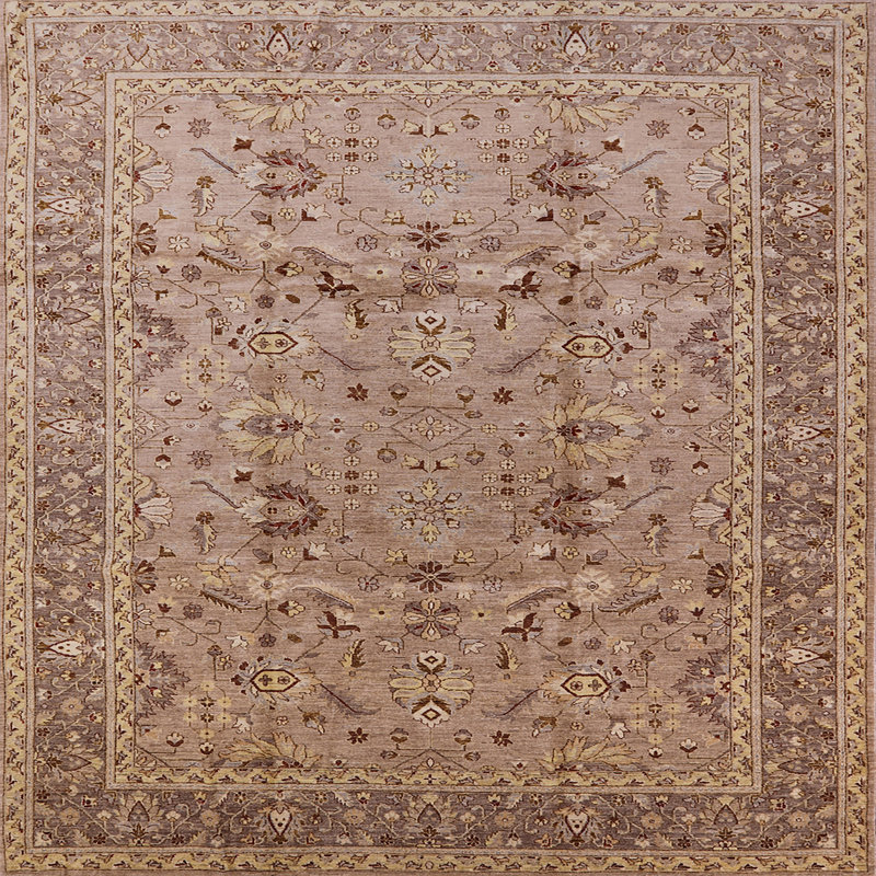 Tapis brun Nantasket, Carré 4 pi