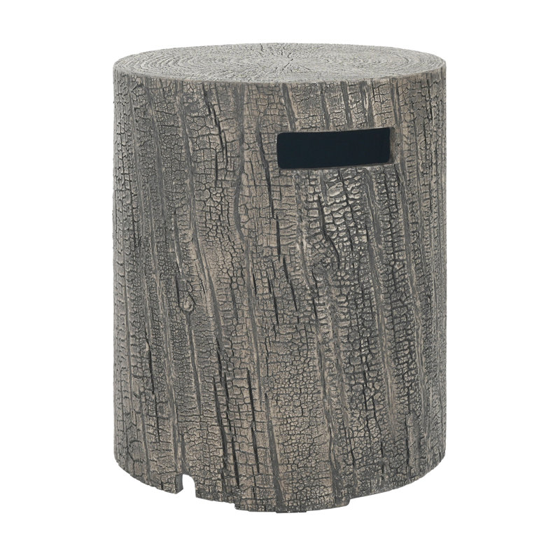 16X20 Inch MGO Tank Holder/Side Table, Light Grey