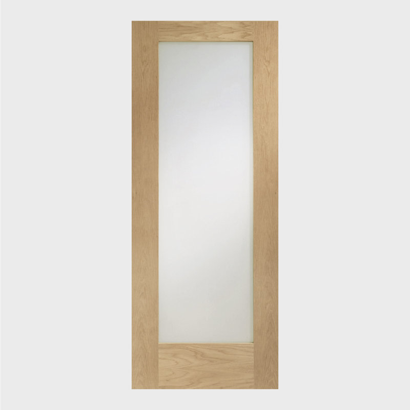 Internal Glazed Oak Pre-Finished Pattern 10, 2040mm H x 826mm W x 40mm D