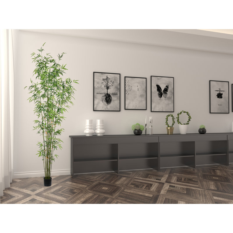 Faux Tree in Pot, 96" H x 18" W x 18" D