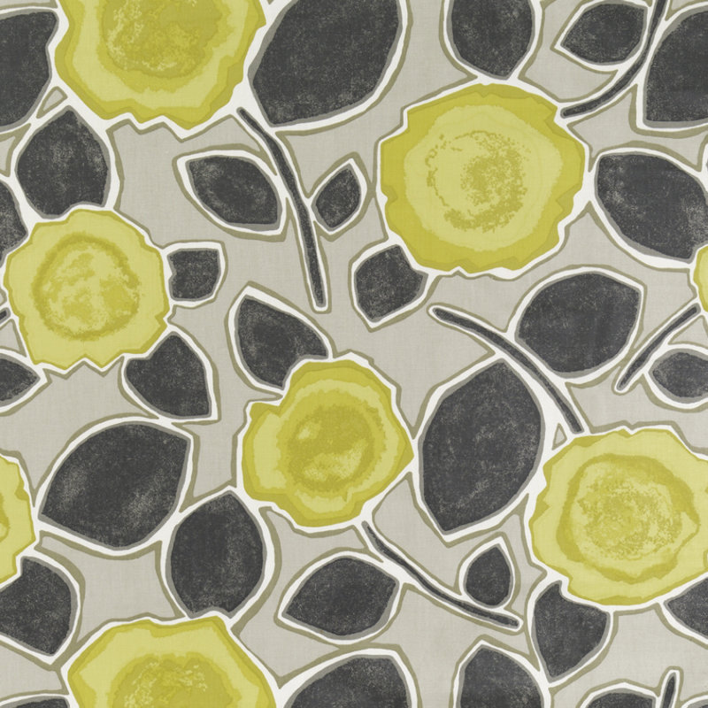 Dwellstudio Beale Garden 100% Cotton Fabric, Citrine