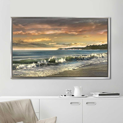 " Warm Sunset " by Mike Calascibetta