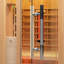 Metro Lane Indoor FAR Infrared Sauna with Remote Control in Hemlock