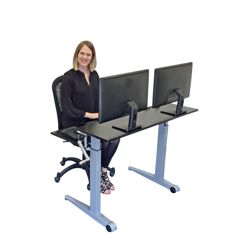 Adjustable Metal Base Standing Desk