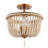 Norcott Solid Wood Semi Flush Mount-465187590