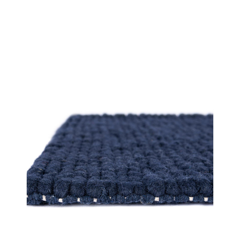Yanellie Hand Loomed Wool Indoor Rug, Rectangle 5'1" x 8'