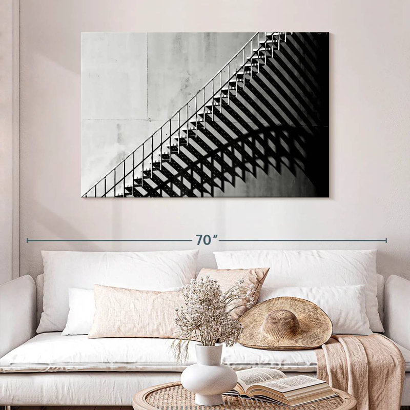 Lilie Stairway Shadow, 32" H x 48" W