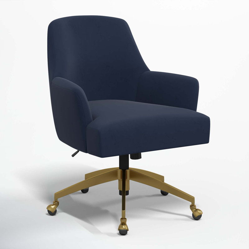 Ambau Task Chair, Classic Ink Performance Velvet
