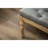 Habit Solid Wood Button Tufted Dining Bench, Grey