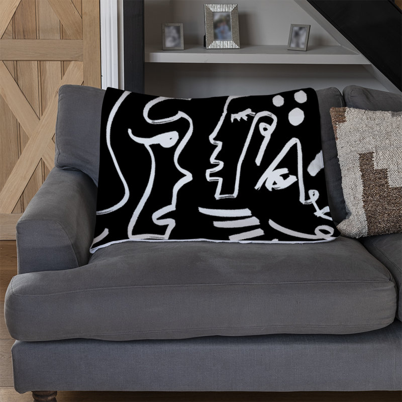 Domitilo Plain Weave / Muslin Throw Blanket