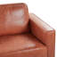 Kinard 3 Seater Faux Leather Sofa