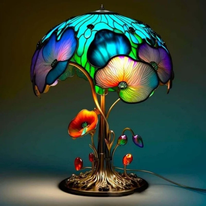 Resin Table Lamp