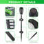 The Holiday Aisle® 12pièces torches solaires extérieures pour la décoration de jardin-276889399