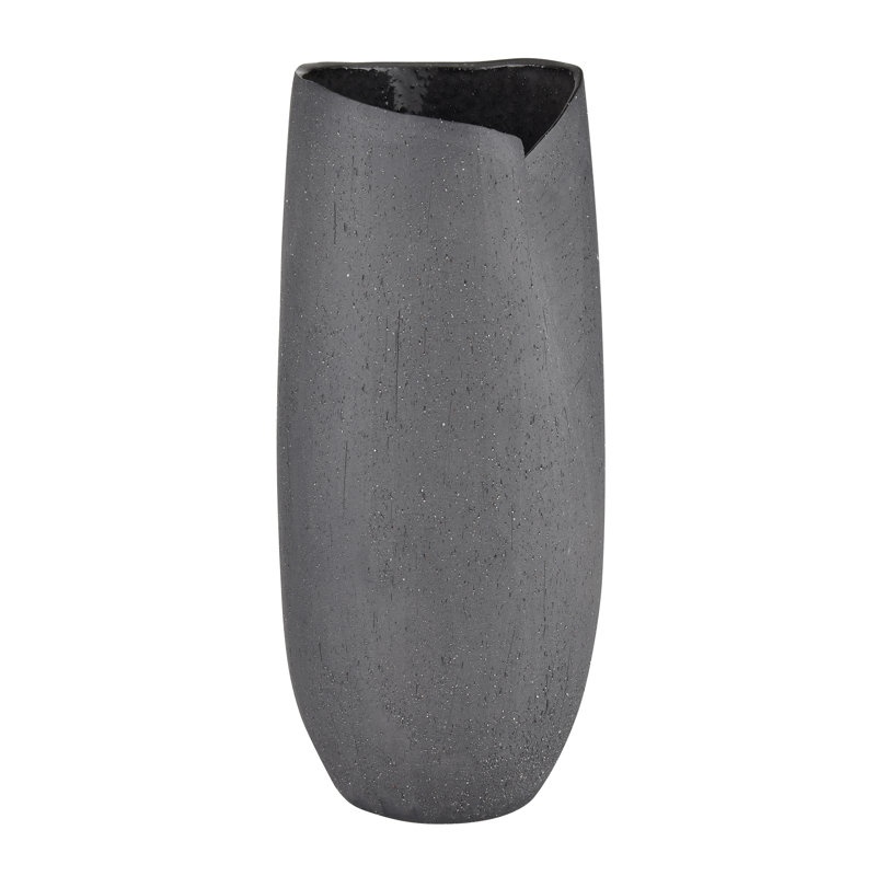 Vase Ferraro - Noir plié