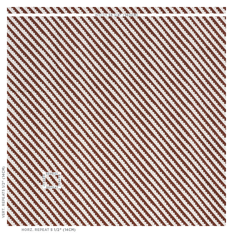 Tissu Zeppelin, Brun