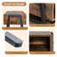 Table de bout empilable