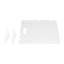 Acrylic Adjustable Pressure Mounted Pet Gate Free Standing Pet Gate Wall Mounted Pet Gate Pet Gate Accessory With Door