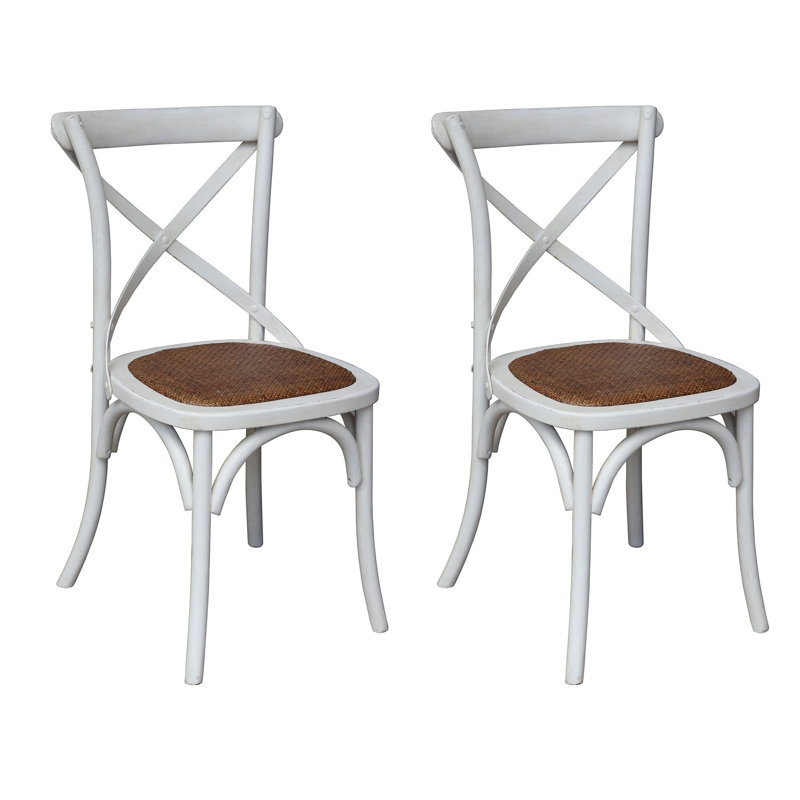 Porch View Painted Cross Back Chair