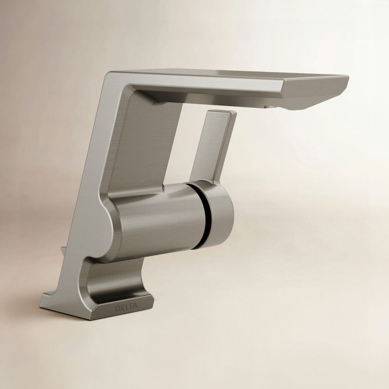 Pivotal® Single-Hole Bathroom Faucet, Stainless Steel
