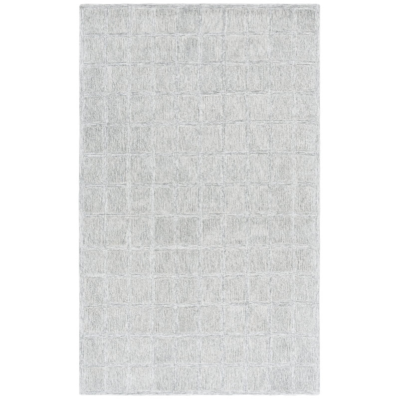 Genre Hand Woven Wool;Cotton Solid Colour Rug, Runner 2'3" x 8'