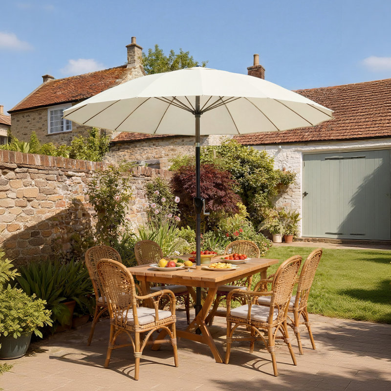 203cm Market Parasol, Cream