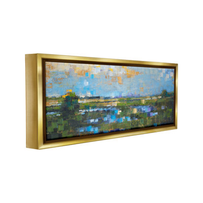 «Brushed River Landscape» par Liz Jardine sur