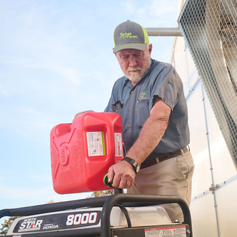 Scepter SmartControl Dual Handle Diesel Gas Container Jug, 5 Gal, 2 Pack, Red, Red