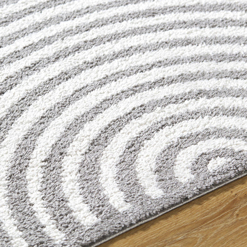 Zuhur Washable Geometric Indoor Rug, Runner 2' x 2'11"