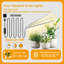 5 Tiers Changeable Corner Bookcase, Plant Shelf With Grow Light