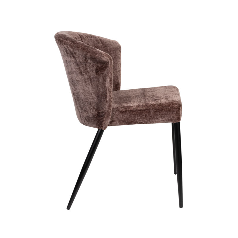 Georgia Upholstered Dining Chair, Purple