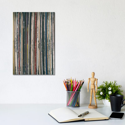 Collection de vinyle I par Tom Quartermaine - photographie sur toile tendue