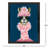 Miami Alpaca Framed Art