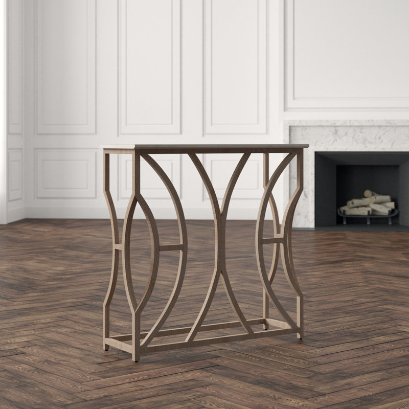 Helen 36'' W Marble Console Table