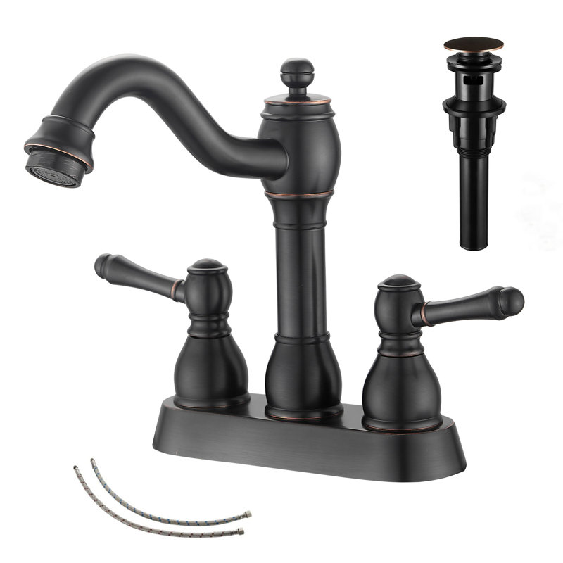 Centerset Bathroom Faucet, Oil Rubbed Bronze