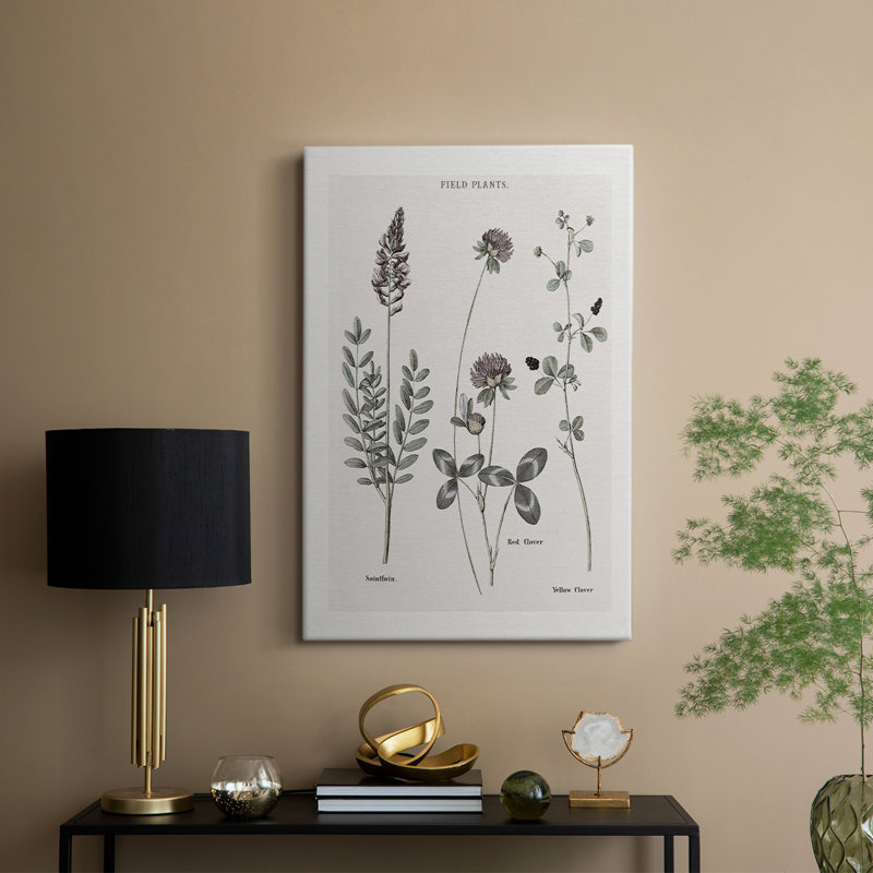 Multi Botanical II -Gallery Wrapped Cavas, 12" H x 8" W