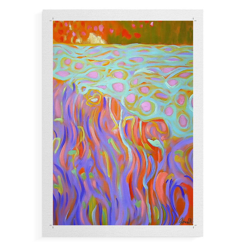 FLORAL Series DLxxxi - Impression sur toile seulement - non encadrée, H 18 po x l 12 po