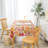 Clerc Floral Linen Textured Tablecloth-1857903085