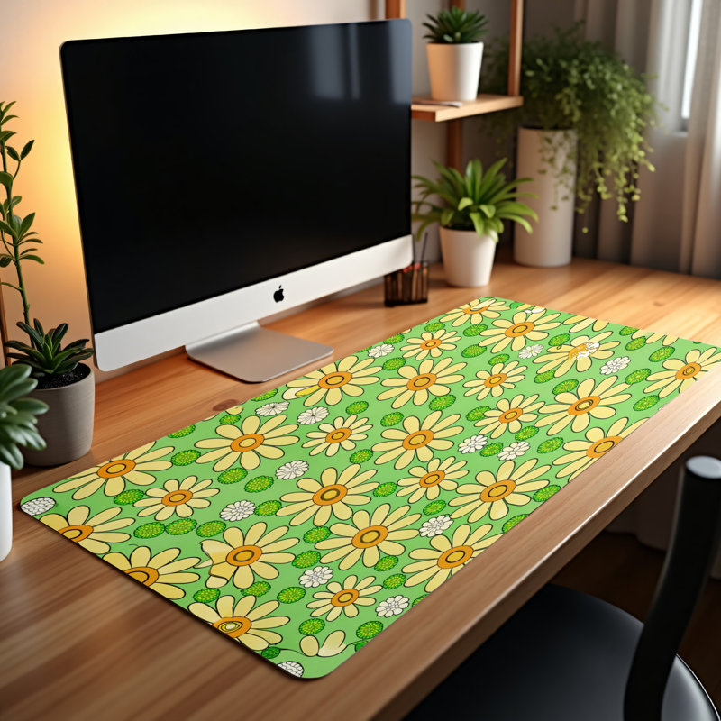 Polyester Desk Pad, 31.5x15.5