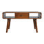 Gaige Solid Wood Four Leg Coffee Table with Storage