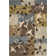 Beyazit Hand-Tufted Beige/Blue Area Rug