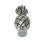 Tropical pineapple knob in Antique Brass