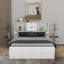 Lit plateforme avec tête de rangement et 8 tiroirs Billington-890180359-890180357