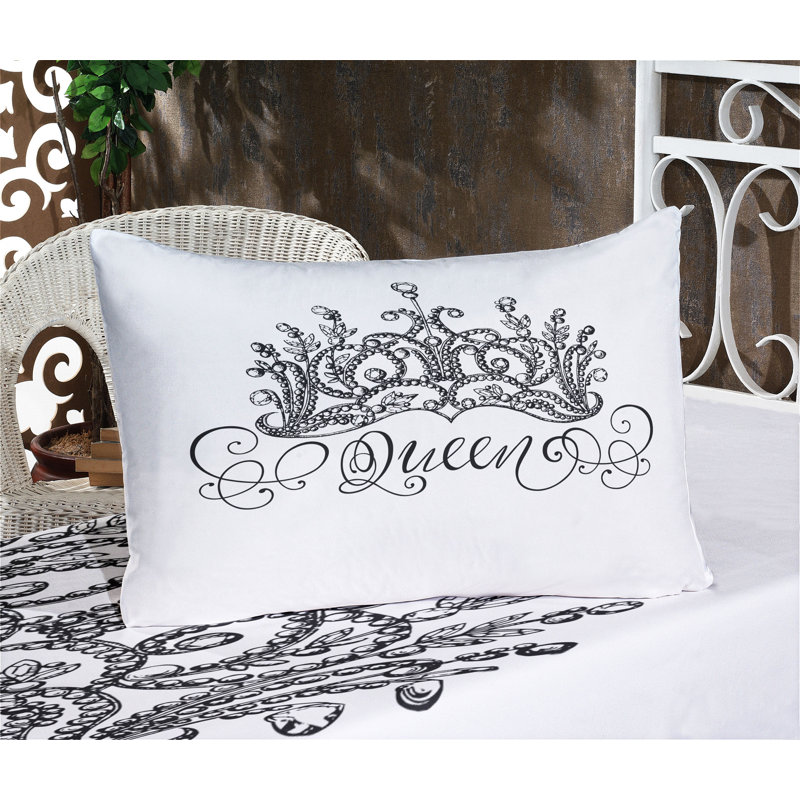 Ensemble de draps et taies décoratives Ambesonne, noir et blanc, Ensemble de draps pour lit double + 1 drap-housse 